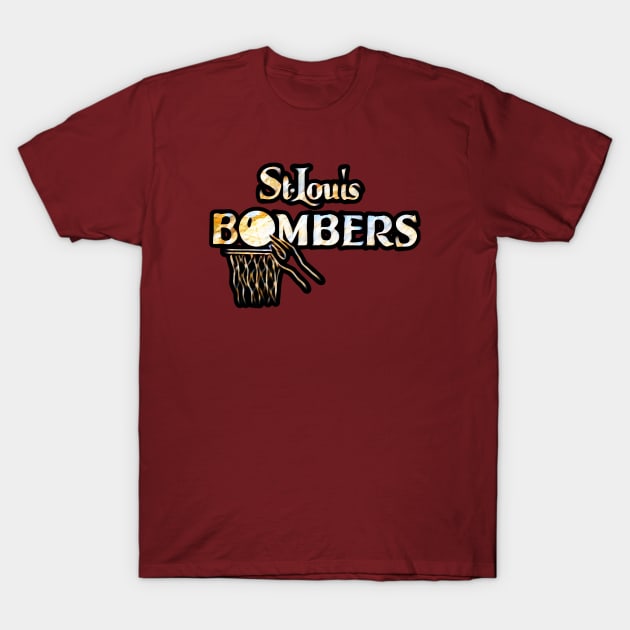 St. Louis Bombers Basketball T-Shirt by Kitta’s Shop